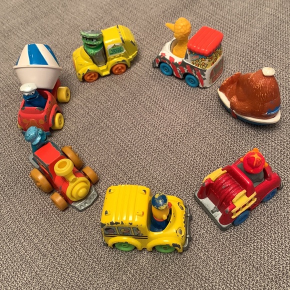 Vintage 80’s Muppets Playskool & Hasbro Die Cast Toy Vehicles Lot of 7 Used - Picture 12 of 12